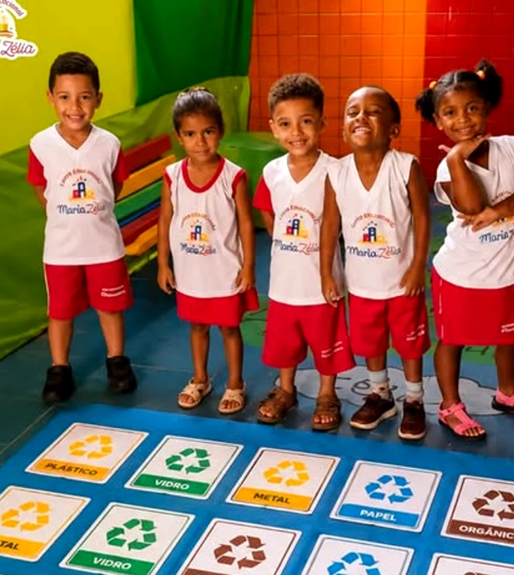 Turma do Centro Educacional Maria Zélia